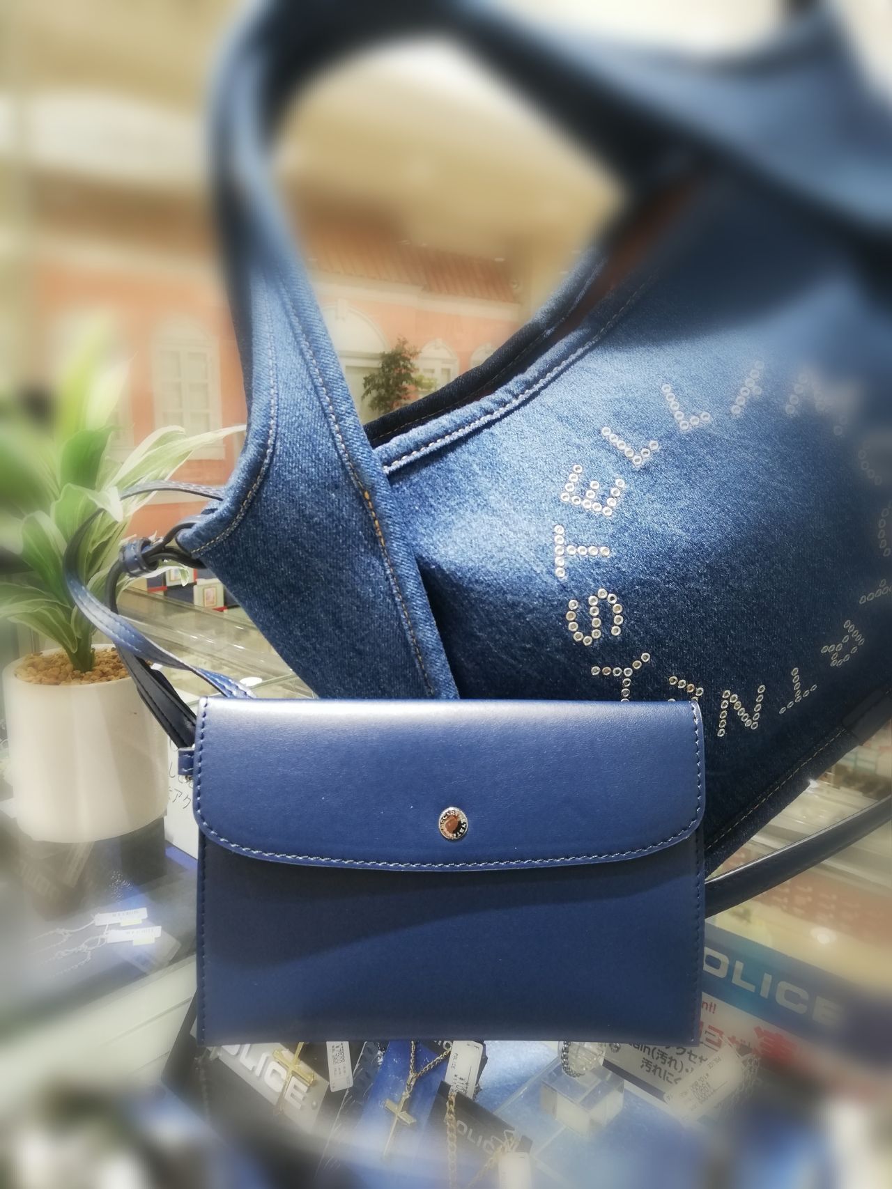 【美品】STELLA McCARTNEY　ステラマッカートニー　 デニムバッグ デニム バッグ Stella McCartney(ステラマッカートニー) トート