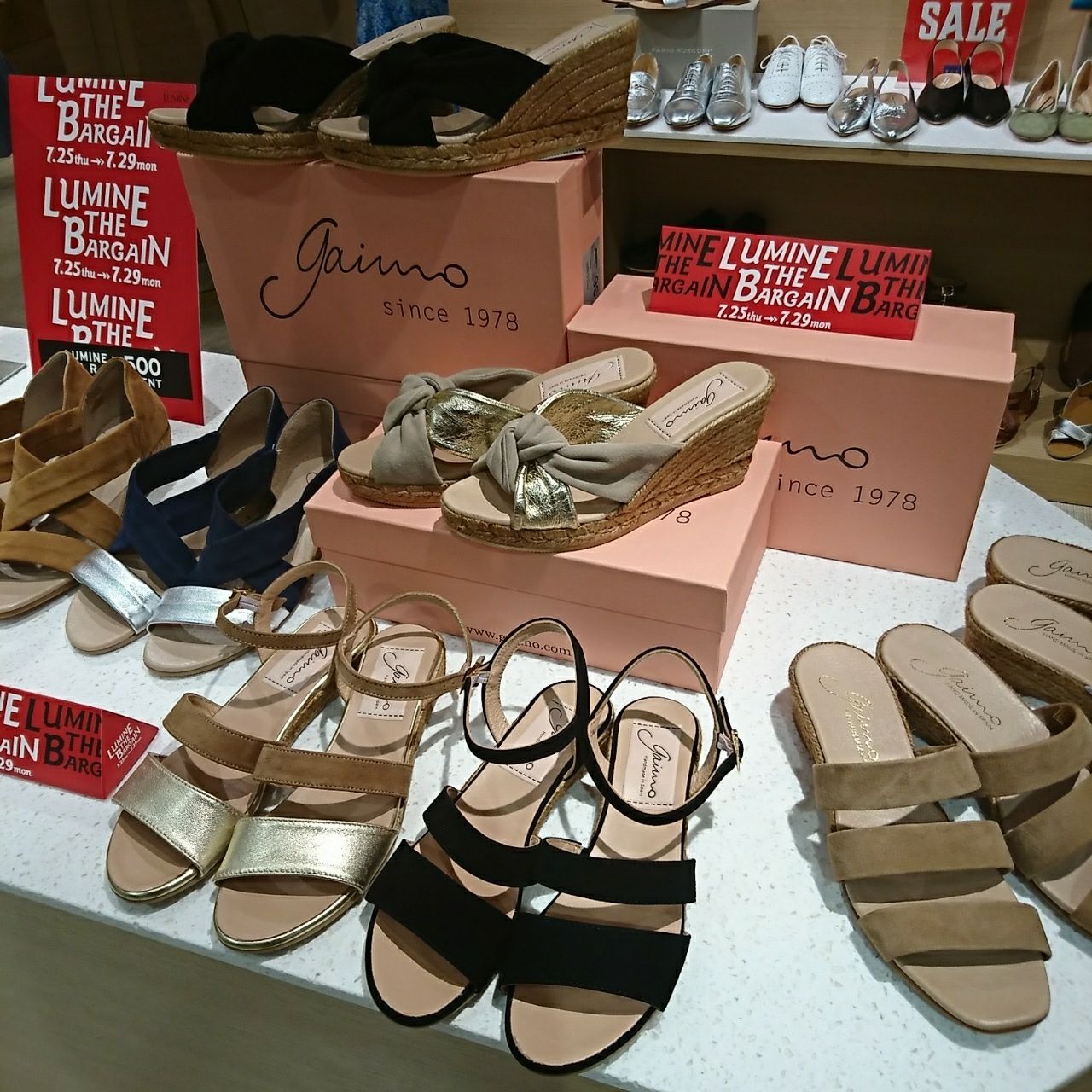 いよいよルミネ ザ バーゲン開催 Wash ルミネ横浜店 Wash 銀座ワシントン靴店 公式ショップブログ