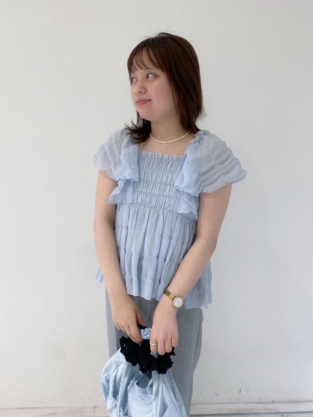 ビジューネックレス Haute Hippie リボン結び