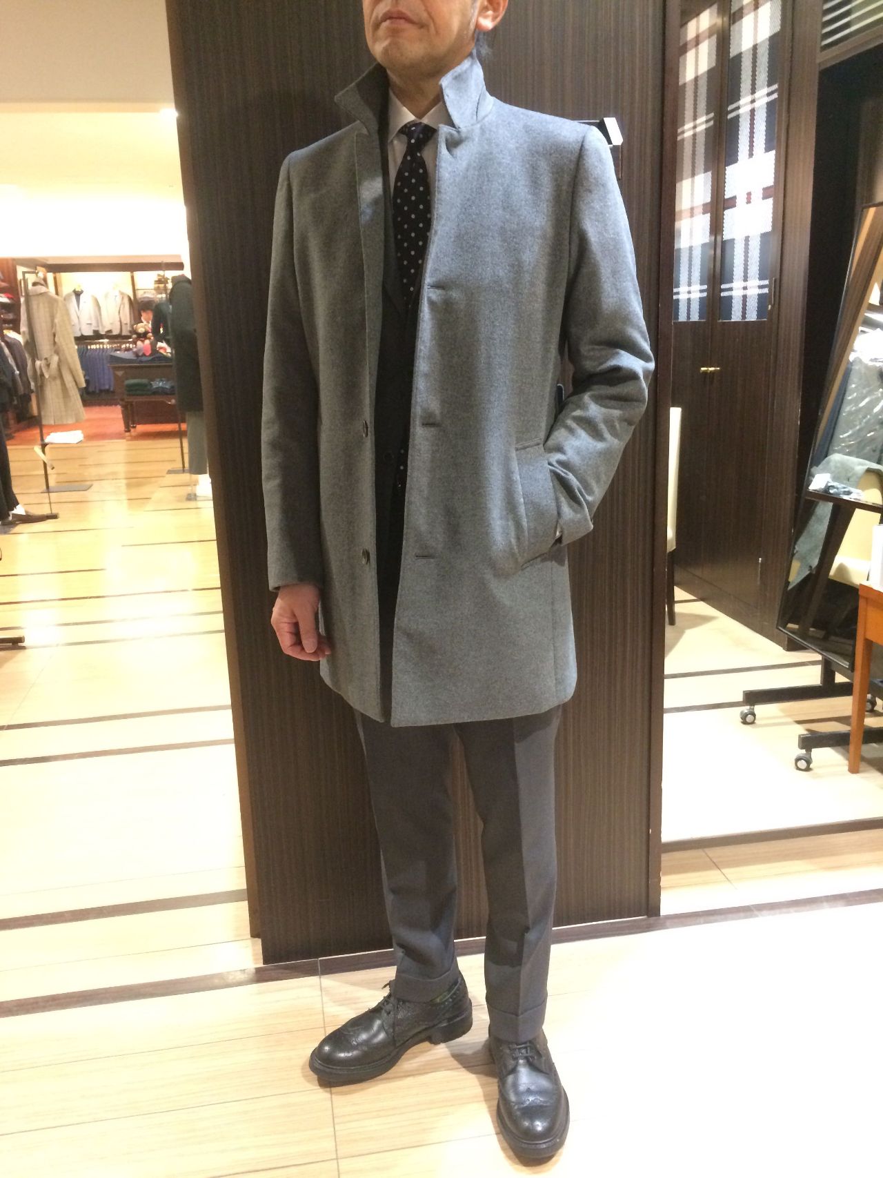 限定オシャレコートとwポイントフェアのご案内 阪急メンズ大阪店 Men ニューヨーカー公式ショップブログ