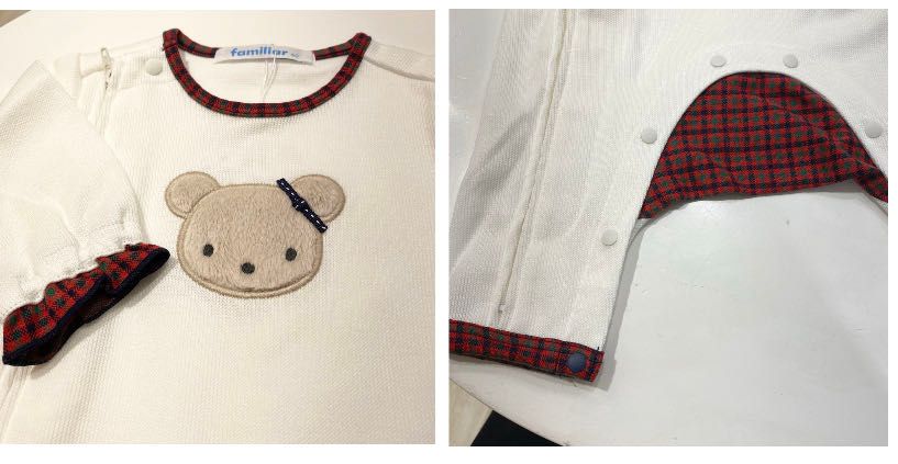 familia クマデザイン ベビー服セット familia クマデザイン ベビー服セット familia クマデザイン