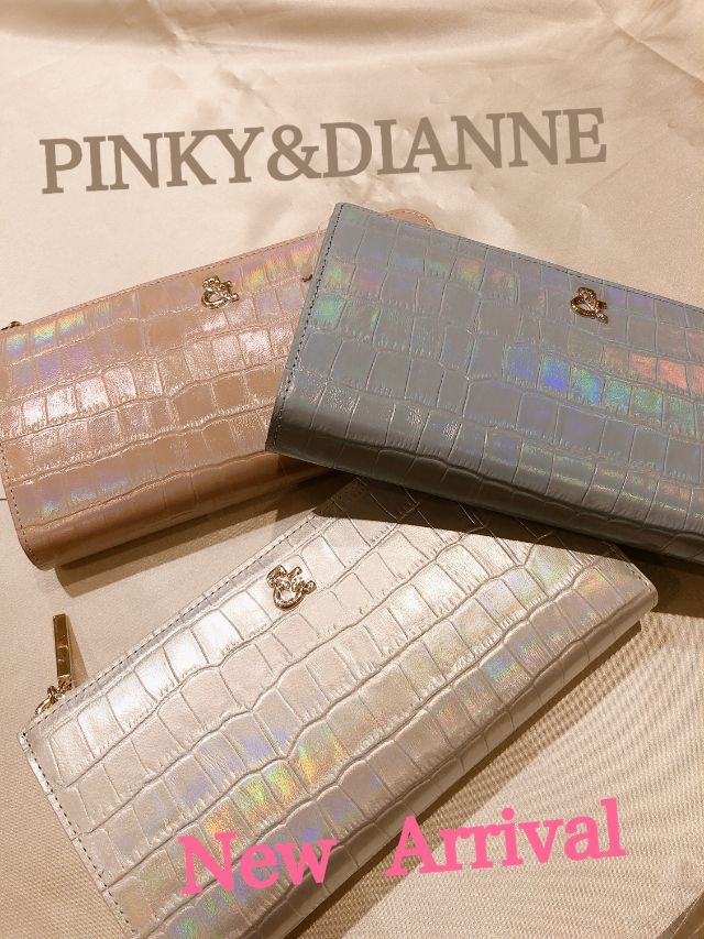 ピンキー＆ダイアン PINKY＆DIANNE 長財布 オーロラクロコ