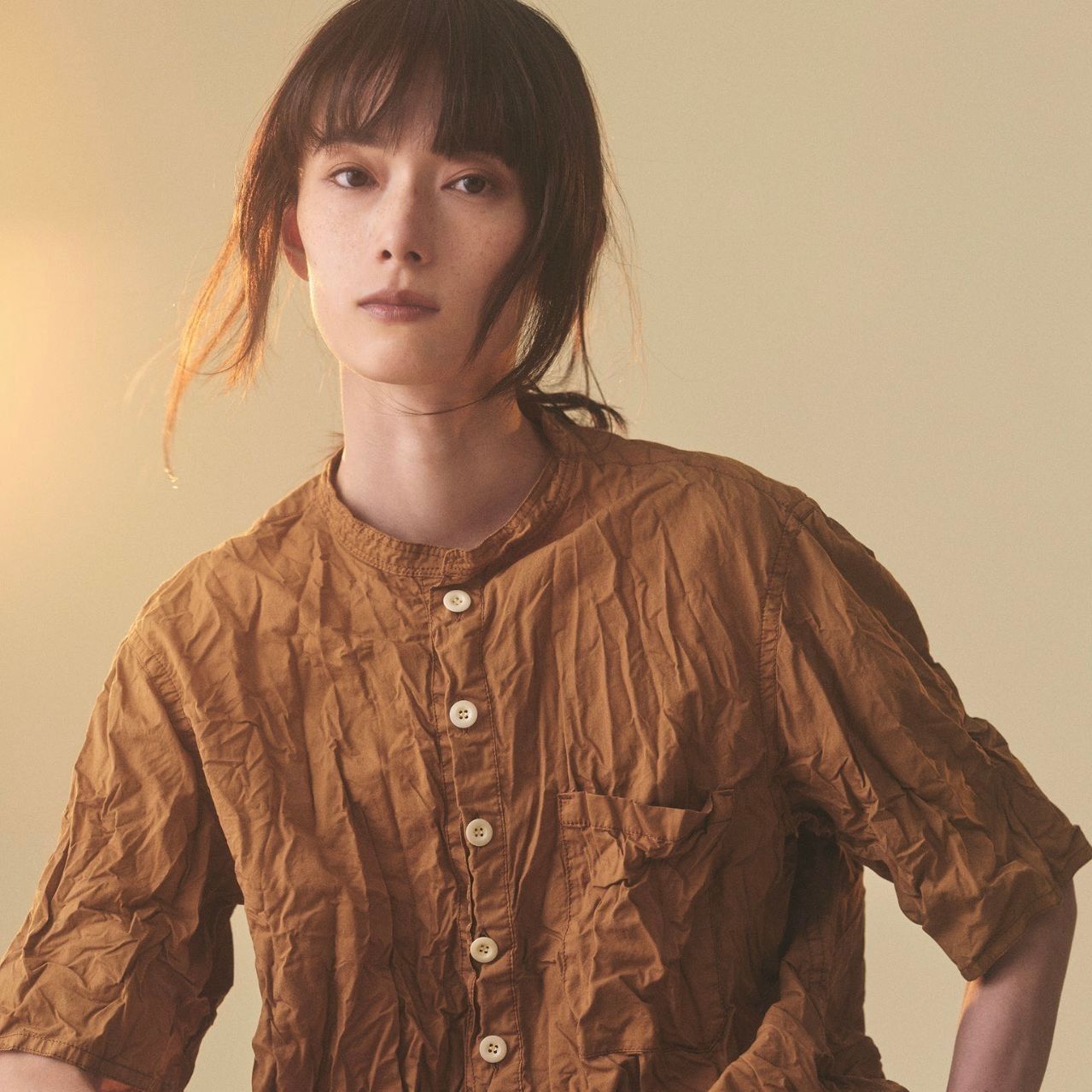 pas de calais キュプラスパン リラッシュ加工 ワンピース 丸の内店 | pas de calais | パドカレ 公式ブログ | pas de