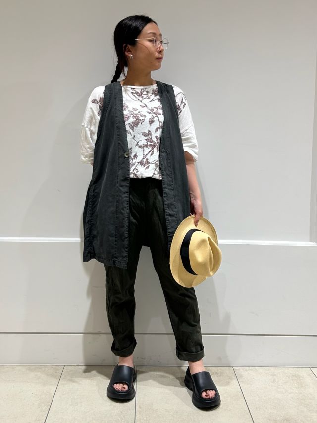 パドカレ✽プリントTシャツ 透かしプリント ワイドTシャツ | (パドカレ)公式オンラインストア