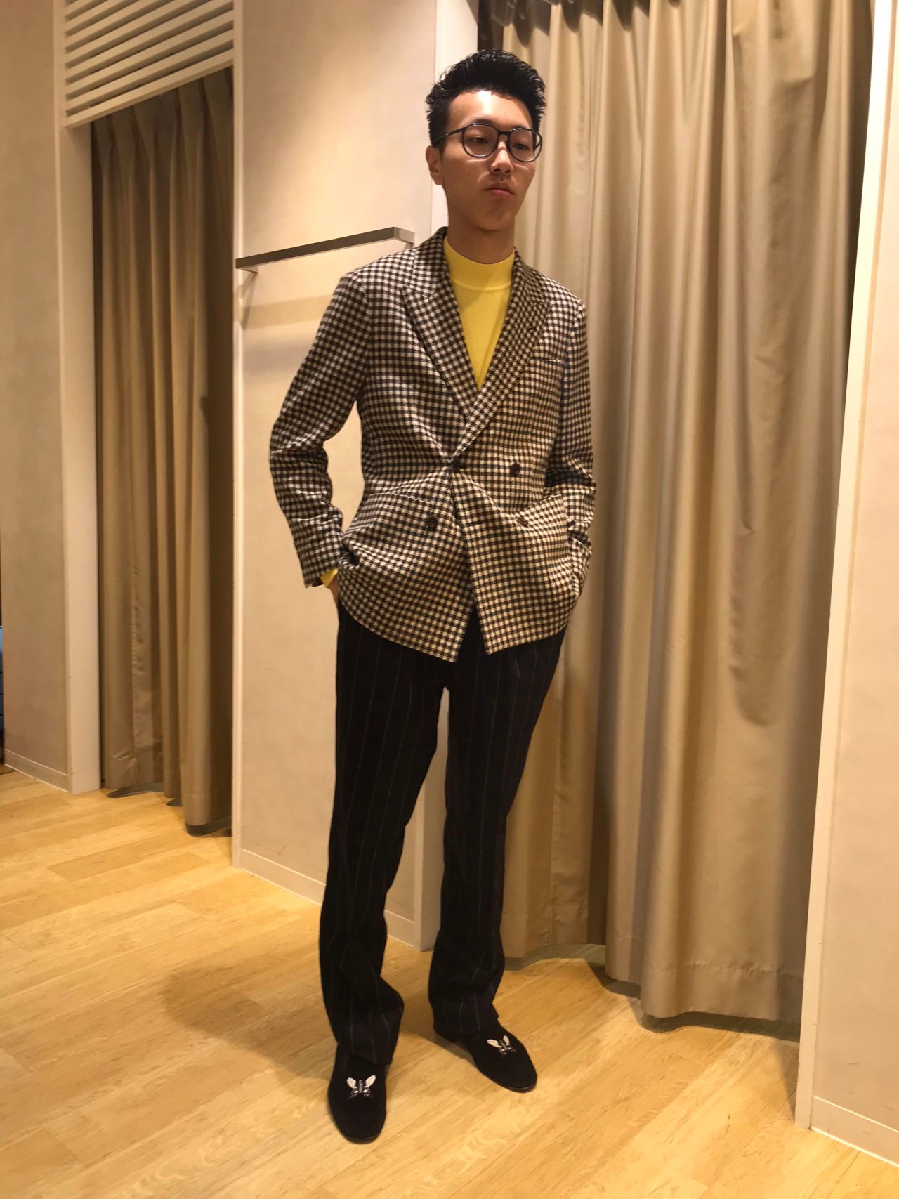 SUIT COMPANY/SUIT SQUARE /GOOVI スラックス GOOVI コーデネート｜THE SUIT COMPANY 【閉店】渋谷店(THE SUIT