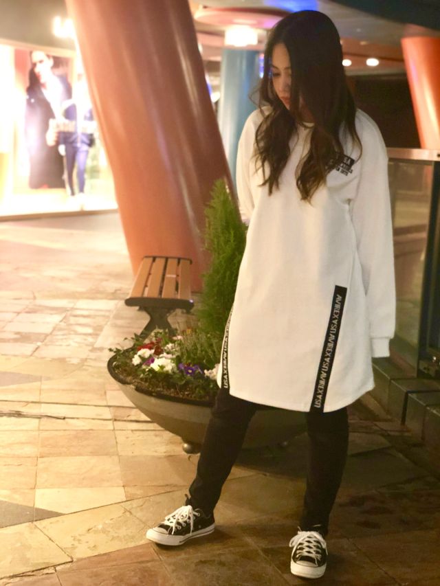 宅送 Mixxdavid Long Sweat Onepiece ロングスウェットワンピース 欠品カラー再入荷