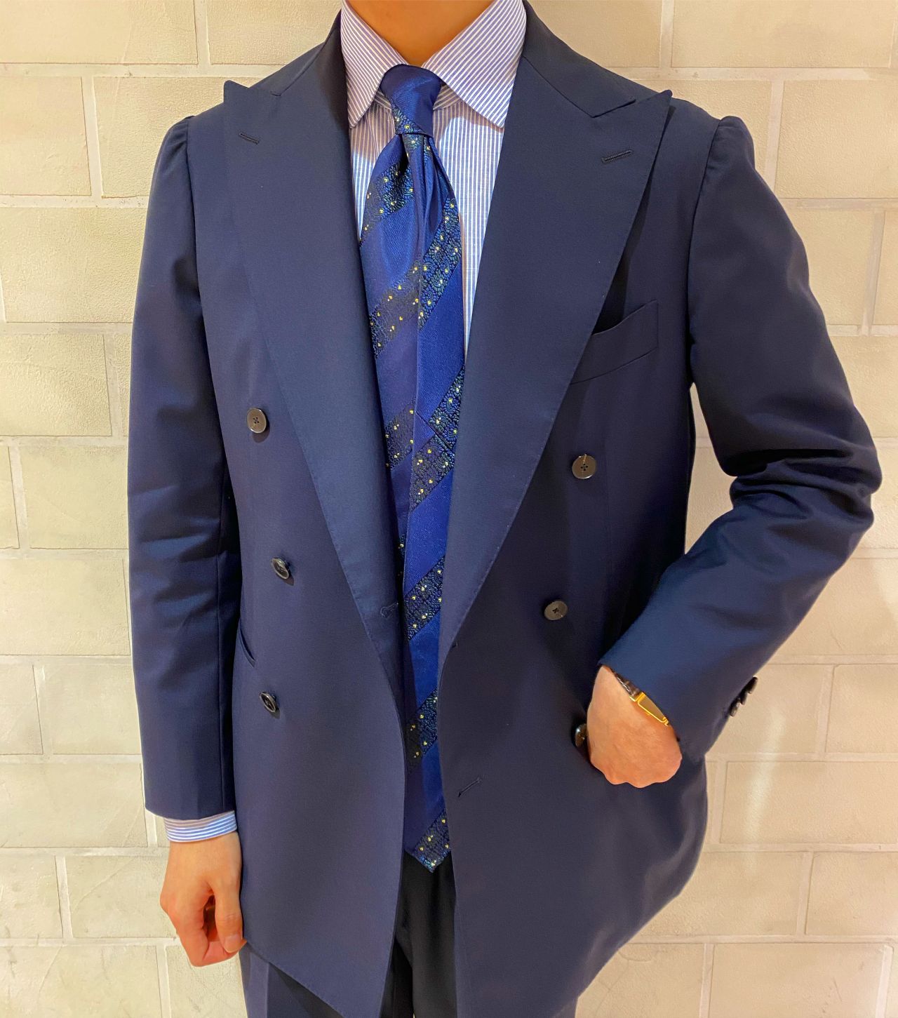 はるかユニバーサルランゲージ　スーツ　Ermenegildo Zegna たまプラーザオーダースーツ】ハンドメイドキャンペーン