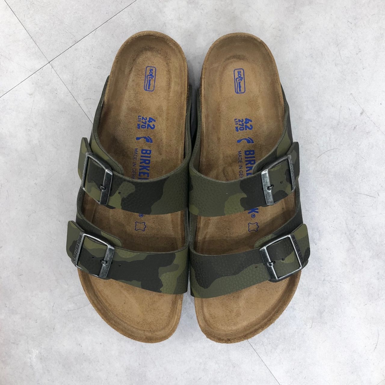 BIRKENSTOCK ビルケンシュトック ボストン 迷彩　カモフラ 1:59（イチジゴジュウキュウフン）の「【BIRKENSTOCK