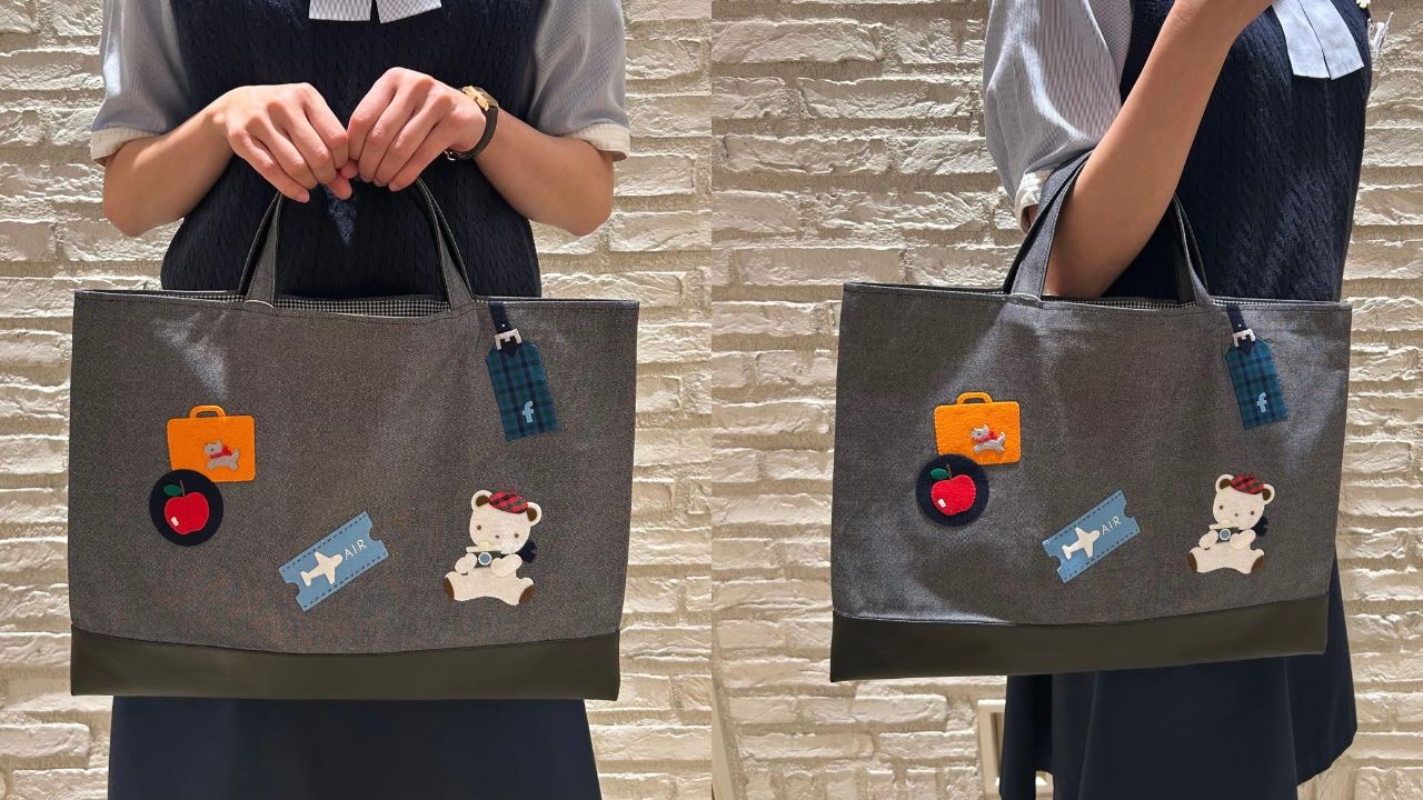 新品未使用 フェイラー×ファミリア　デニムバッグ  阪急百貨店梅田限定 ファミリア×フェイラーの初コラボレーション。限定デザインの