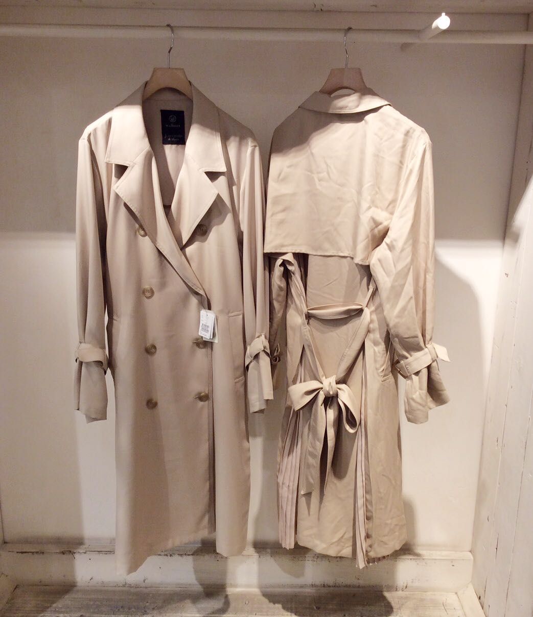 トレンチコート アミュエスト博多店 W Closet公式通販 ダブルクローゼット トレンチコート アミュエスト博多店 W Closet公式通販 ダブルクローゼット