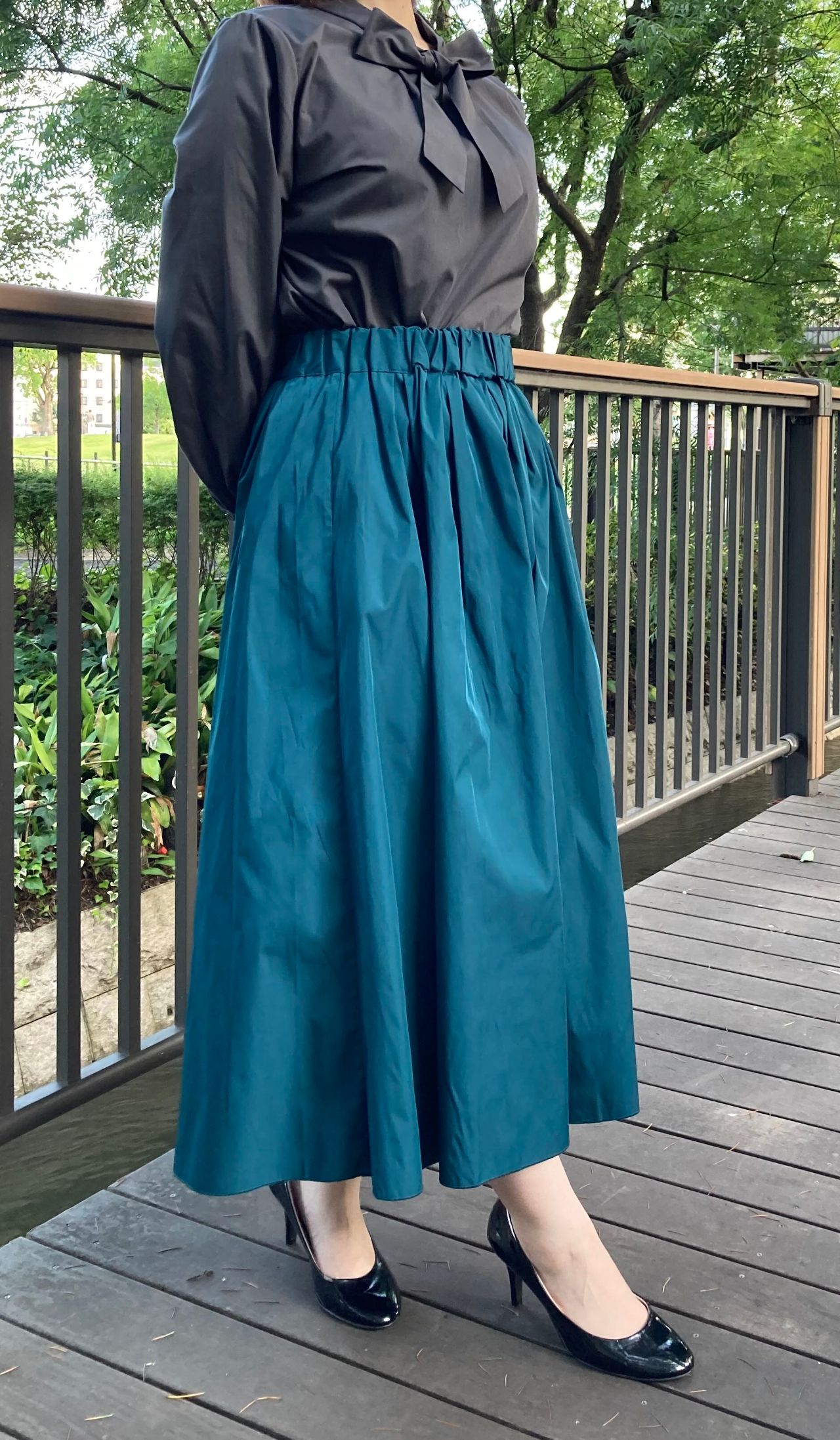 BLUE LABAL CRESTBRIGE チュールスカート リバーシブル 中古・古着通販】BLUE LABEL CRESTBRIDGE (ブルーレーベル
