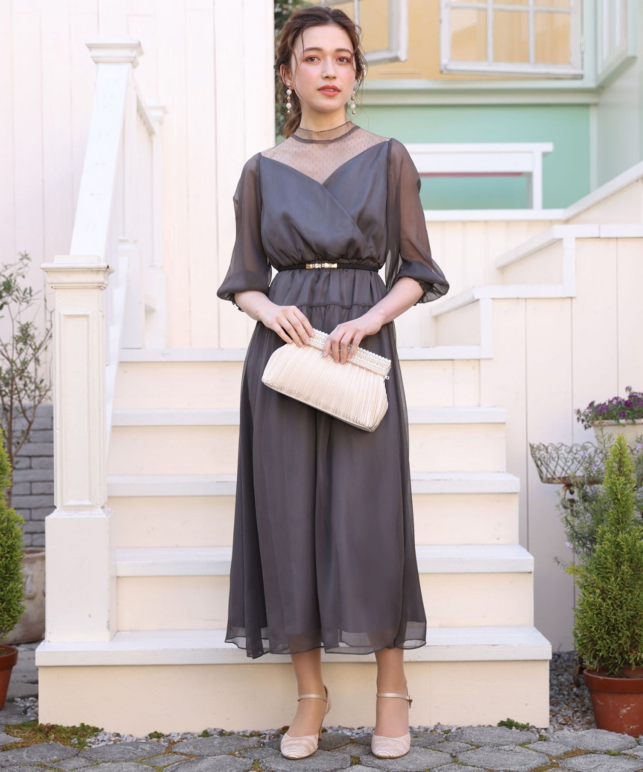 春の結婚式やパーティーへ！フォーマルワンピース！アストリア川越店  