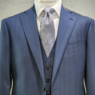 【みつぎ】Brilla CANONICO スーツ　ヘリンボーン スーツ／3つボタン／CANONICO／Rustic Tropical／ヘリンボーン