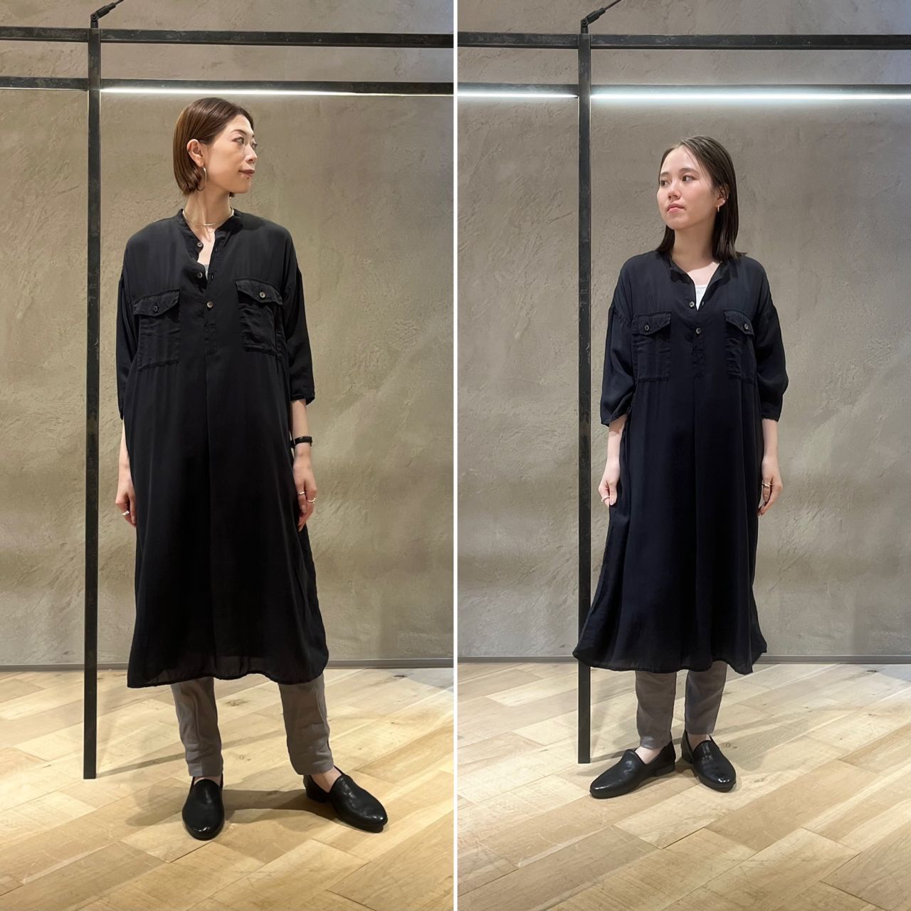 pas de calais キュプラスパン リラッシュ加工 ワンピース 丸の内店 | pas de calais | パドカレ 公式ブログ | pas de