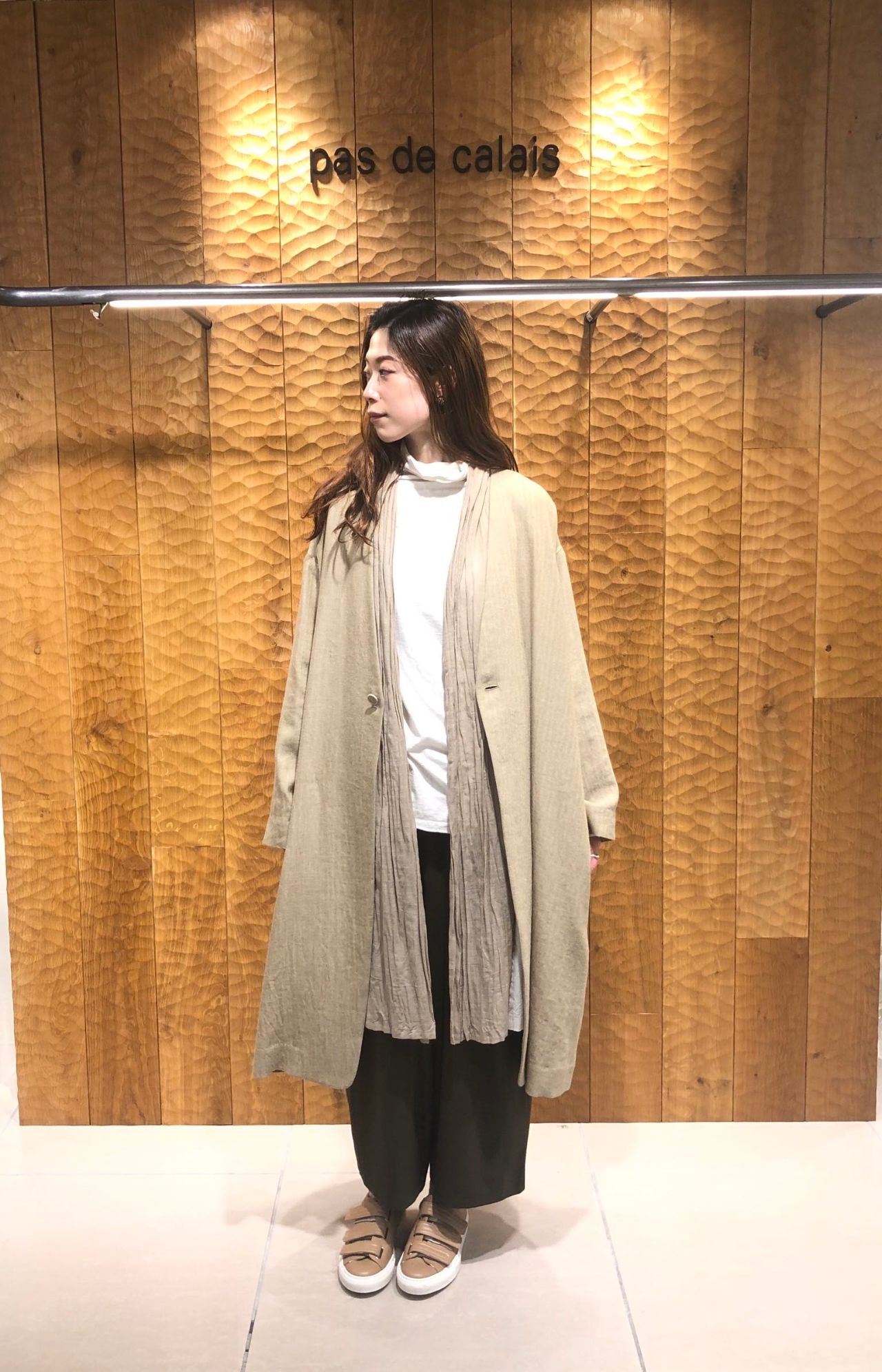 NEW ARRIVAL】ヘリンボン コート | 横浜髙島屋店 | pas de calais