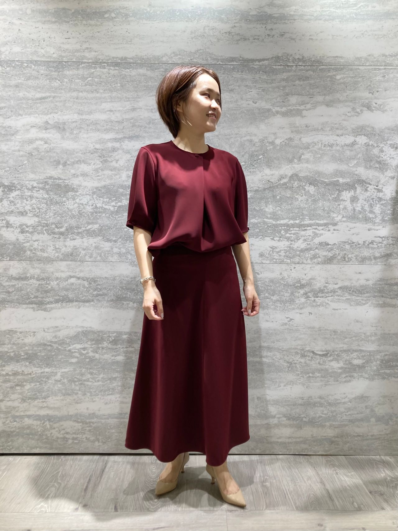 【新作】ワインカラーで魅せるブラウス 吉祥寺東急店 Theory luxe[セオリーリュクス]ショップブログ