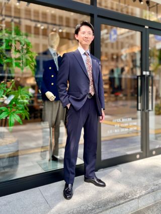 広島店メンズ】ゆったりした着心地がgood！ペンシルストライプ