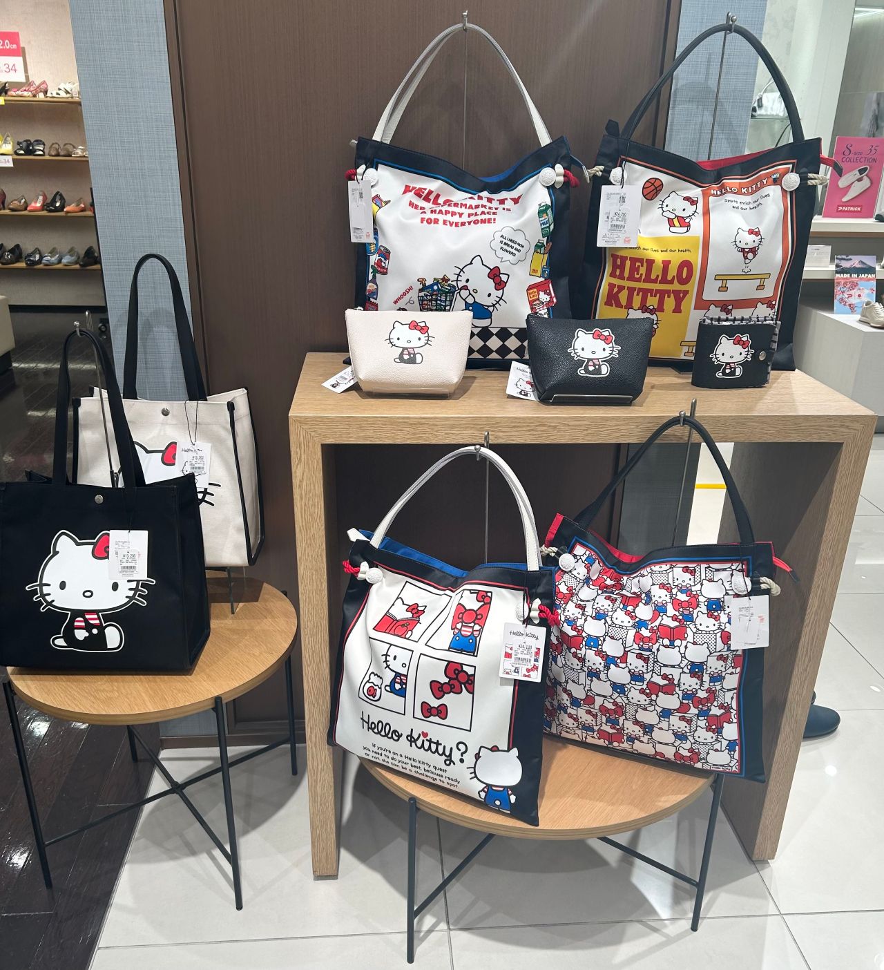 【グッズ】ハローキティ東京限定「銀座・有楽町バージョン」 三世代」で楽しめる！ハローキティの50周年をお祝いしよう