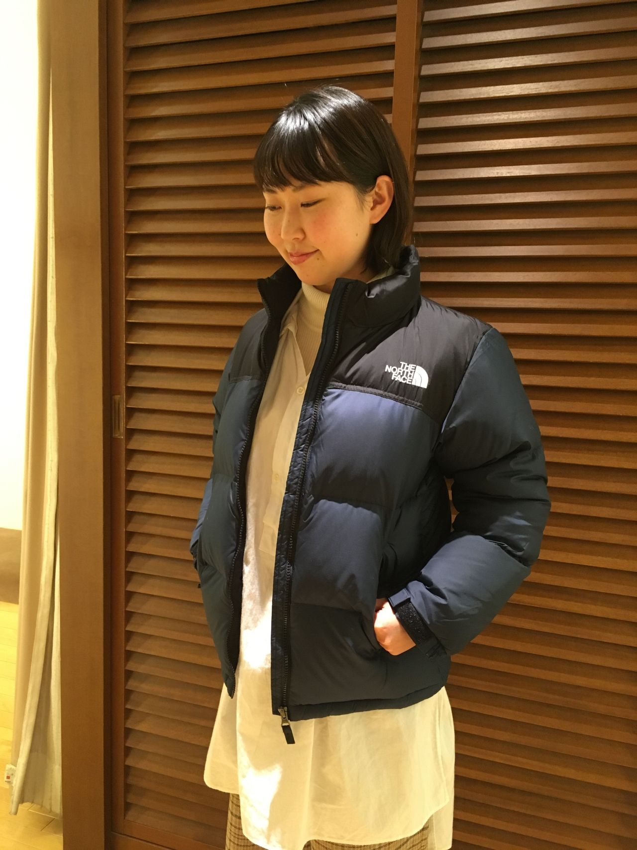 【新品未使用】　23区　ジップアップジャケット バルーンスリーブ　38サイズ THE NORTH FACE の ダウン | SHIPS(シップス) | SHIPS エスパル仙台店