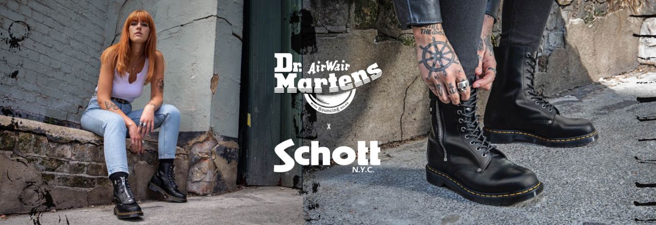 dr martens x schott