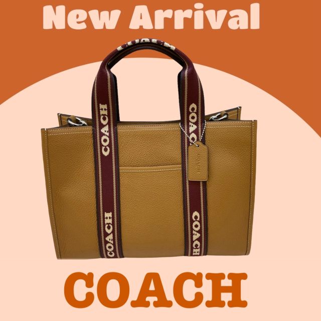 コーチ COACH ハンド・トートバッグ リファインドレザー スミス トート