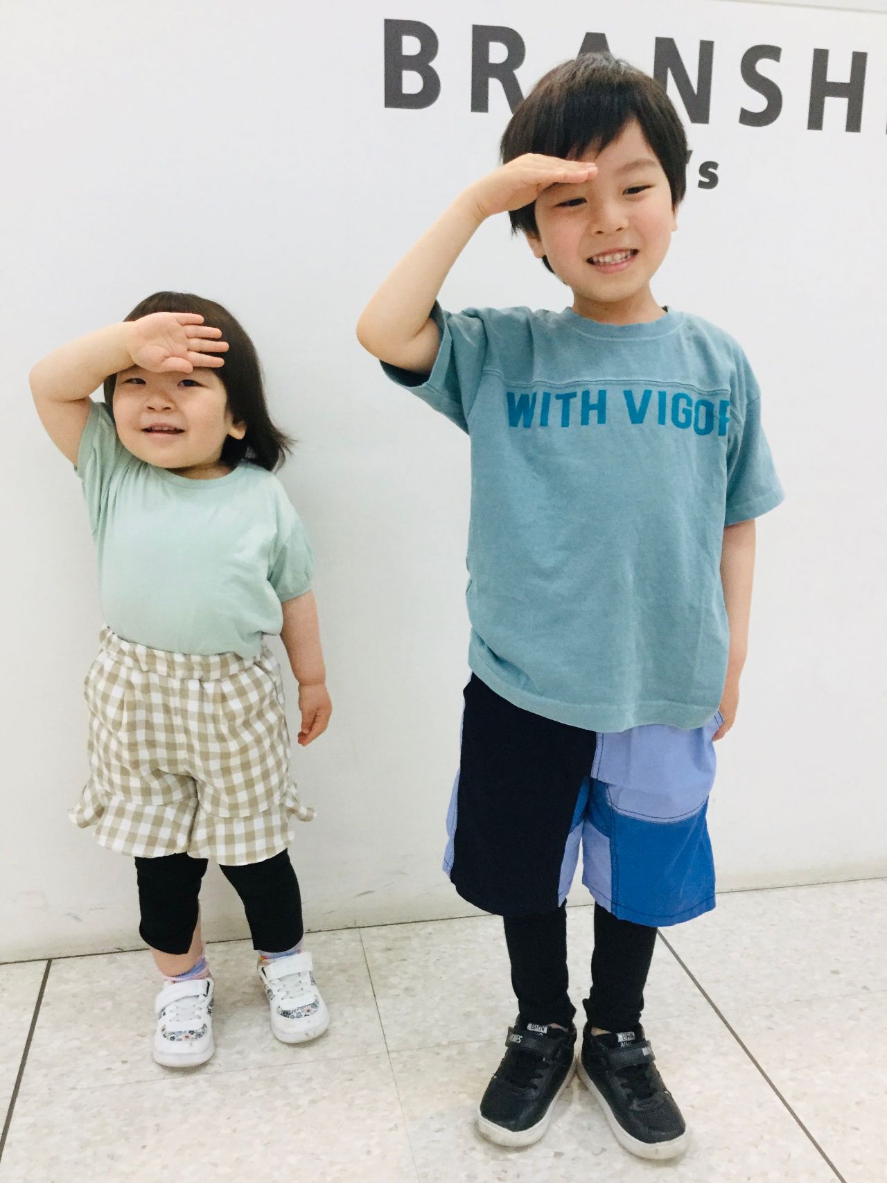 御経塚kids ゆうすけくん ゆあちゃん Branshesイオン御経塚店 子供服のブランシェス Branshes 公式ショップブログ