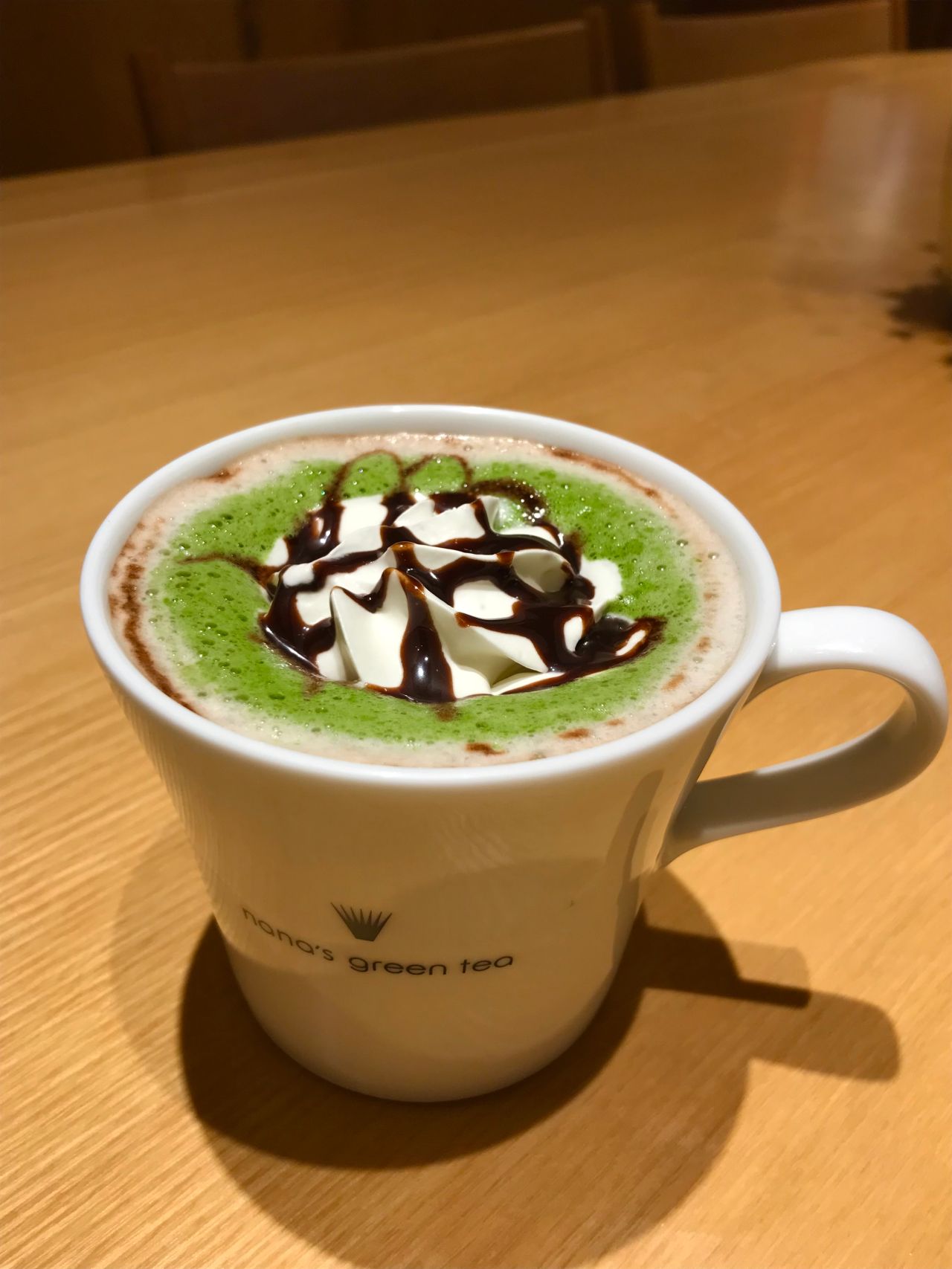 秋うらら 抹茶チョコレートラテ｜ナナズグリーンティー 新静岡