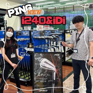 新アイアン】PINGよりNEWアイアン「i240」＆「iDi」が発売決定