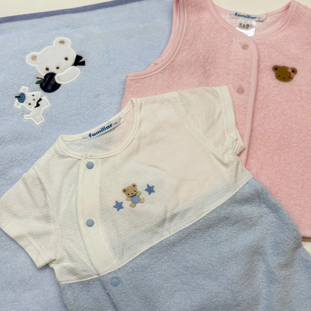 familiar スリーパー新品 年中お使いいただけるスリーパーをご紹介いたします