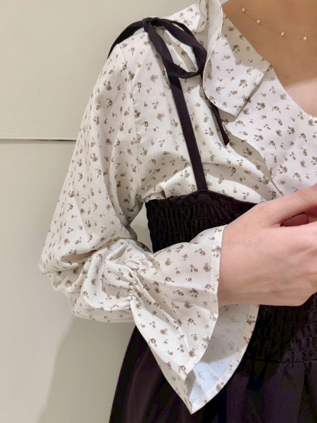 swing pearl necklace～ｽｨﾝｸﾞﾊﾟｰﾙﾈｯｸﾚｽ | flower／フラワー公式通販