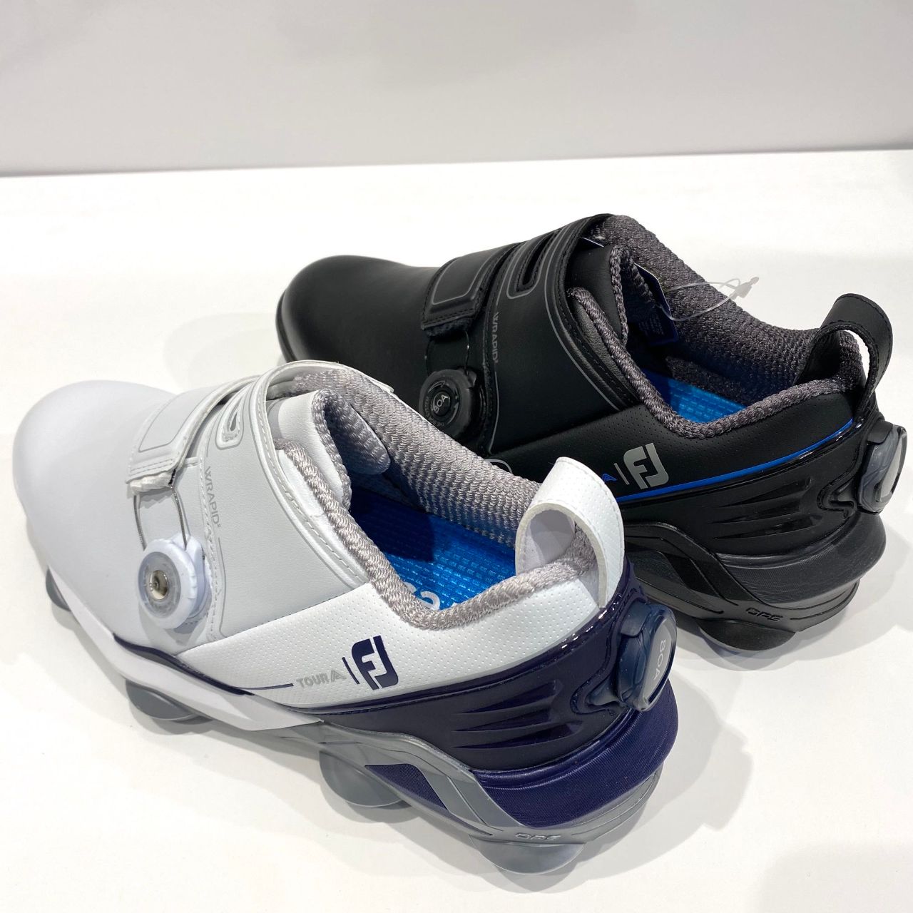 ⭐︎新品⭐︎箱付き　フットジョイ ゴルフシューズ ネイビー FootJoy GK豊田▽ 【値下げ品】549 フットジョイ□58098J□26.5