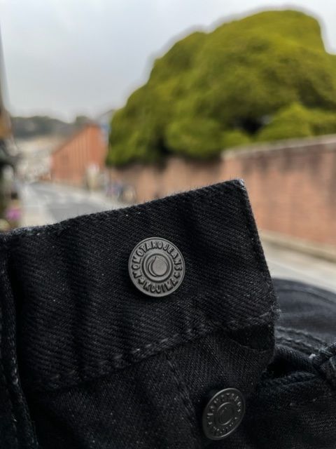 桃太郎ジーンズ B0205SP 出陣ブラックデニム 33インチ 真っ黒の世界へ