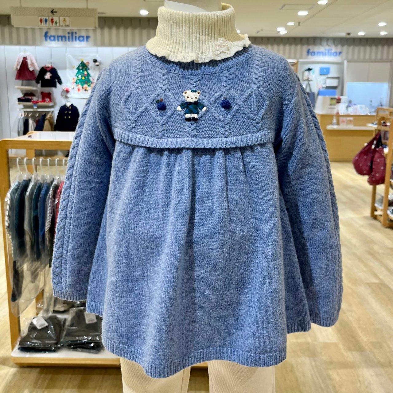 ファミリア 120ニットチュニック