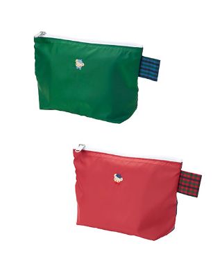 ファミリア ガジェットポーチ 赤 新登場！話題のガジェットポーチ