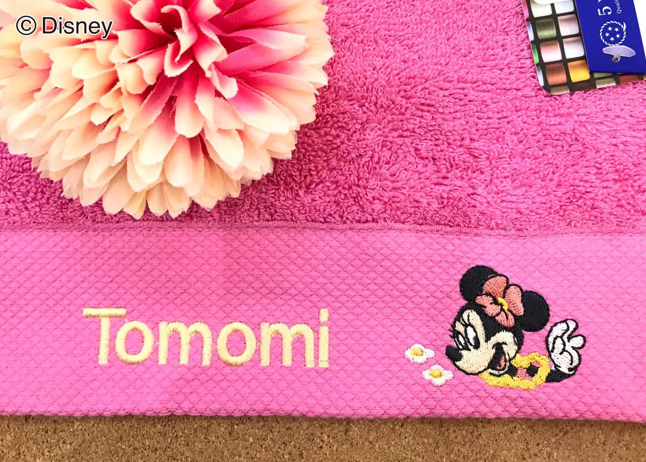 スピード刺繍オンライン Disney 泉パークタウン タピオ タオル美術館ショップブログ
