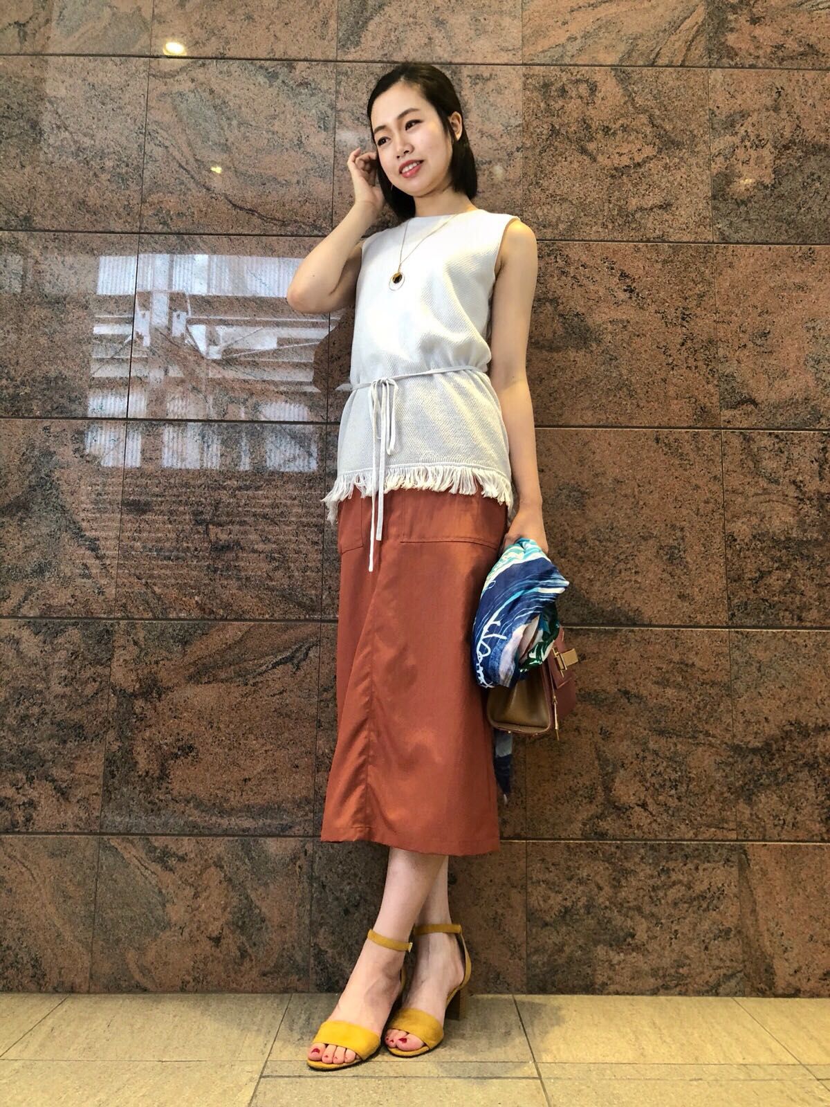 銀座店オススメ 夏間近 ヘルシーコーデ 銀座フラッグシップショップ Women ニューヨーカー公式ショップブログ