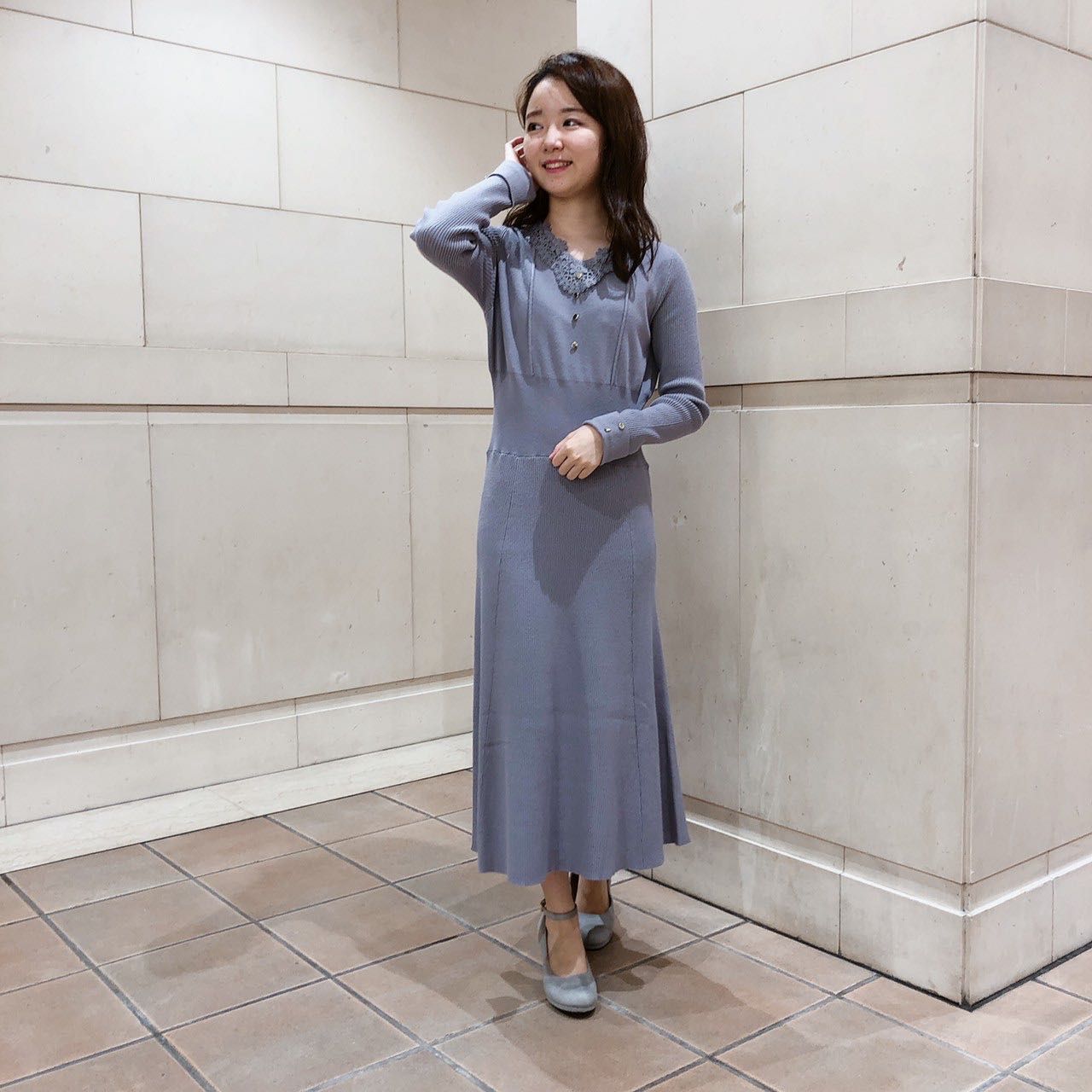 大人気 ニットワンピース この1枚で美シルエットに ルミネ横浜店 Astoria アストリア 公式ショップブログ