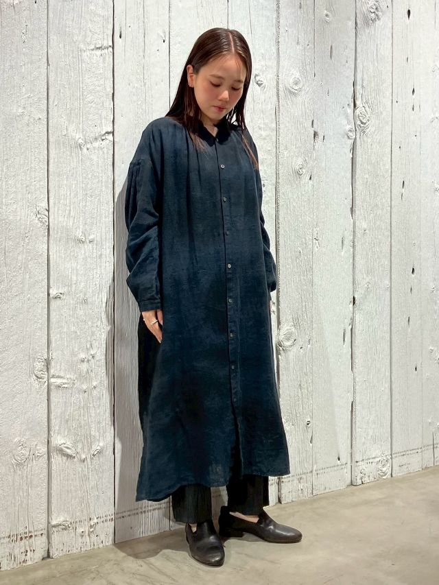 pas de calais パドカレ　綿麻ボイル　コート pas de calais パドカレ 綿麻ボイル コート