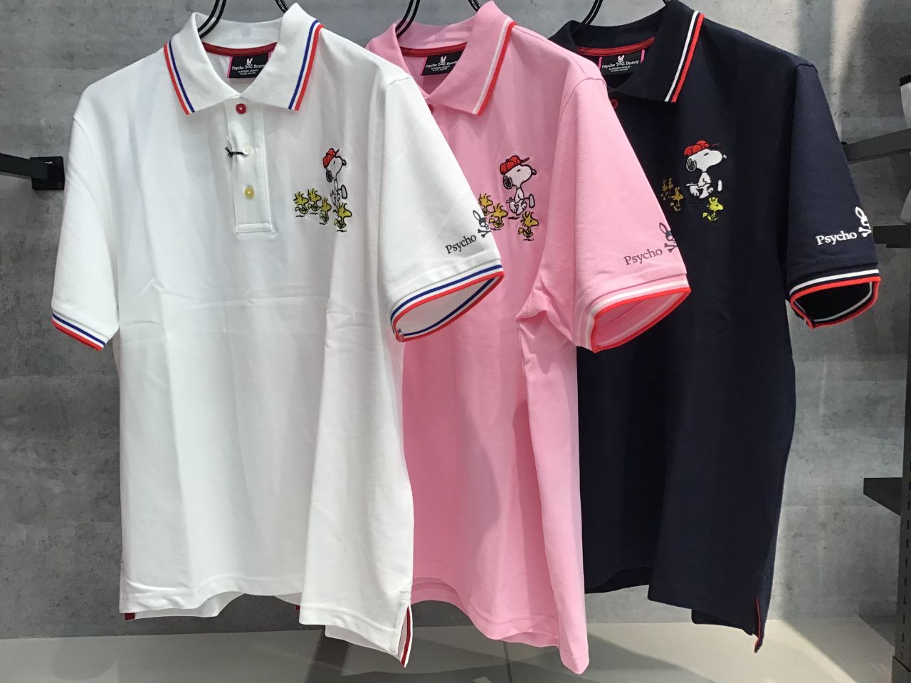 新作 スヌーピーコラボポロシャツ第2弾販売開始 サイコバニー日本橋高島屋sc店 日本橋髙島屋s C 店 Psycho Bunny サイコバニーショップブログ