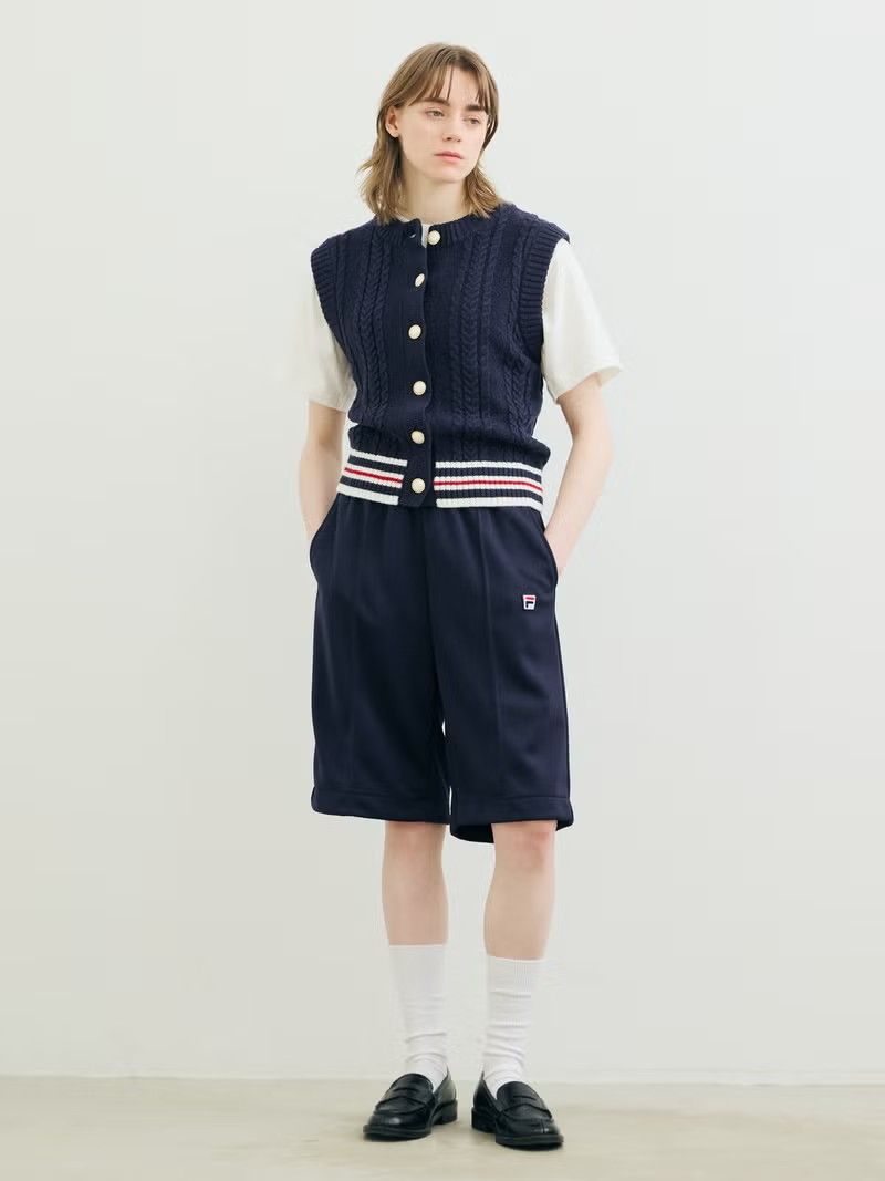 新品　FILAベストLサイズ MARMARMAR FILAニットベスト｜ MARcourt ONLINE STORE - マーコート