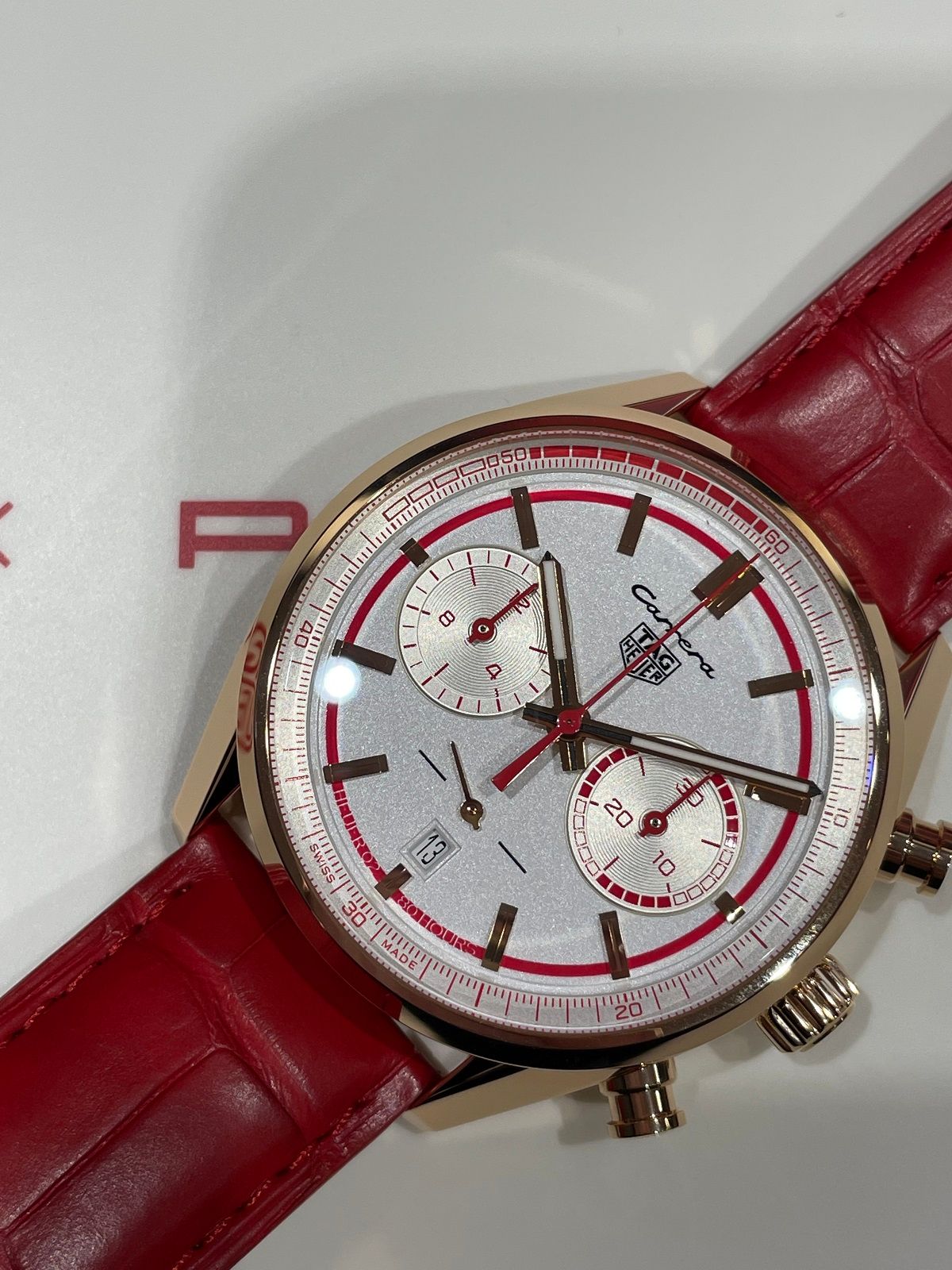 ポルシェデザイン クロノグラフ 金無垢