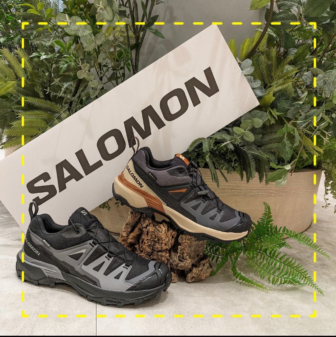 ★子供用 3点セット メンテナンス.HOTWAX済 おまけ付★ salomon X WARD LEATHER GTX ウィメンズ | SALOMON | サロモン | KS8KHP