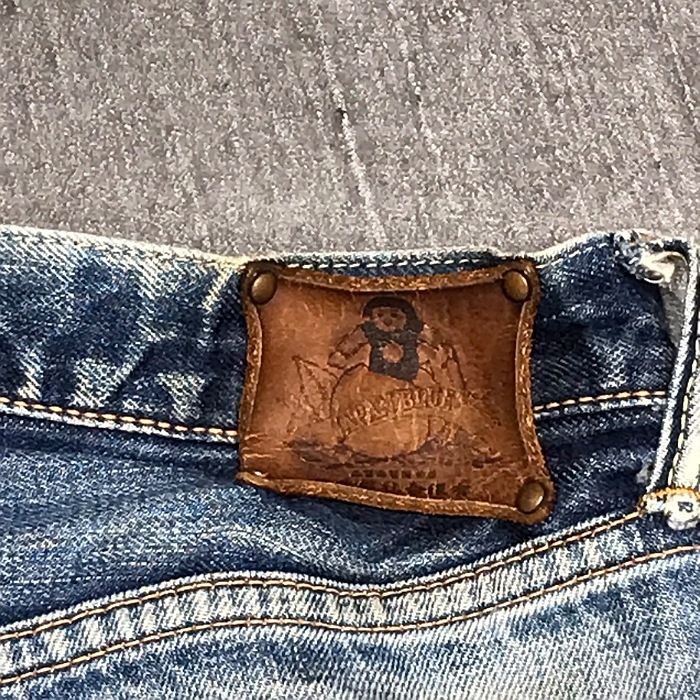 桃太郎ジーンズ味野本店 原田着用14年物です！｜MOMOTARO JEANS