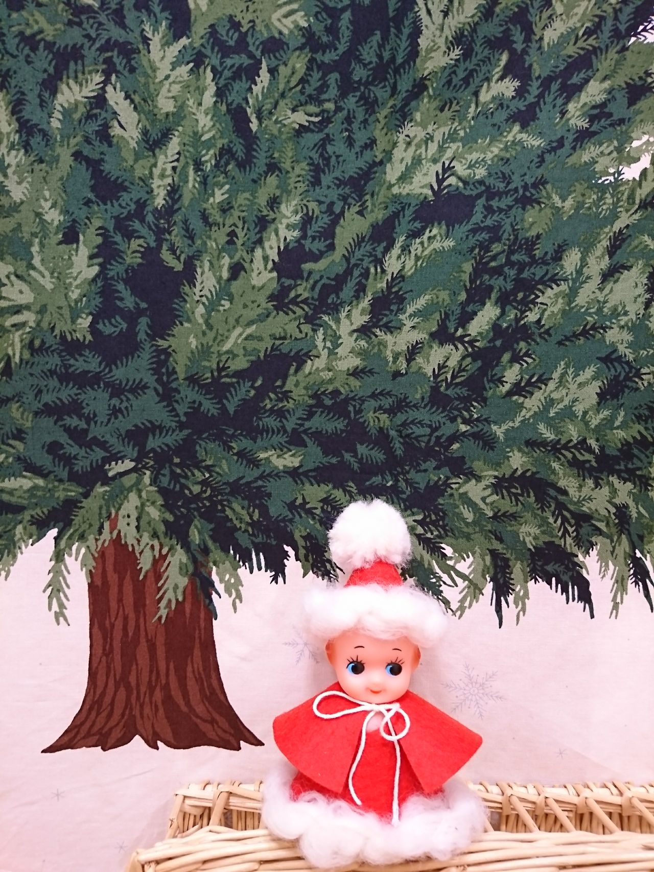 受注制作)クリスマス キューピーちゃん にぎにぎし かぎ針編み
