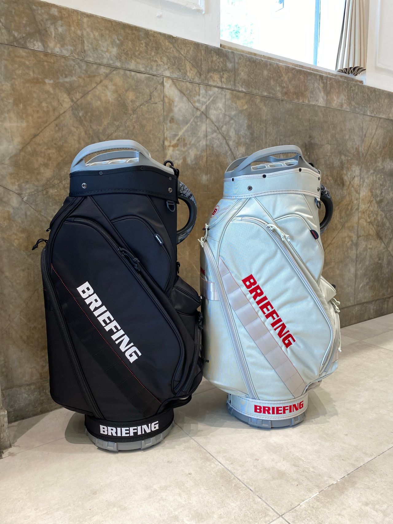 BRIEFING（ブリーフィング）】14分割仕様のキャディバッグが入荷