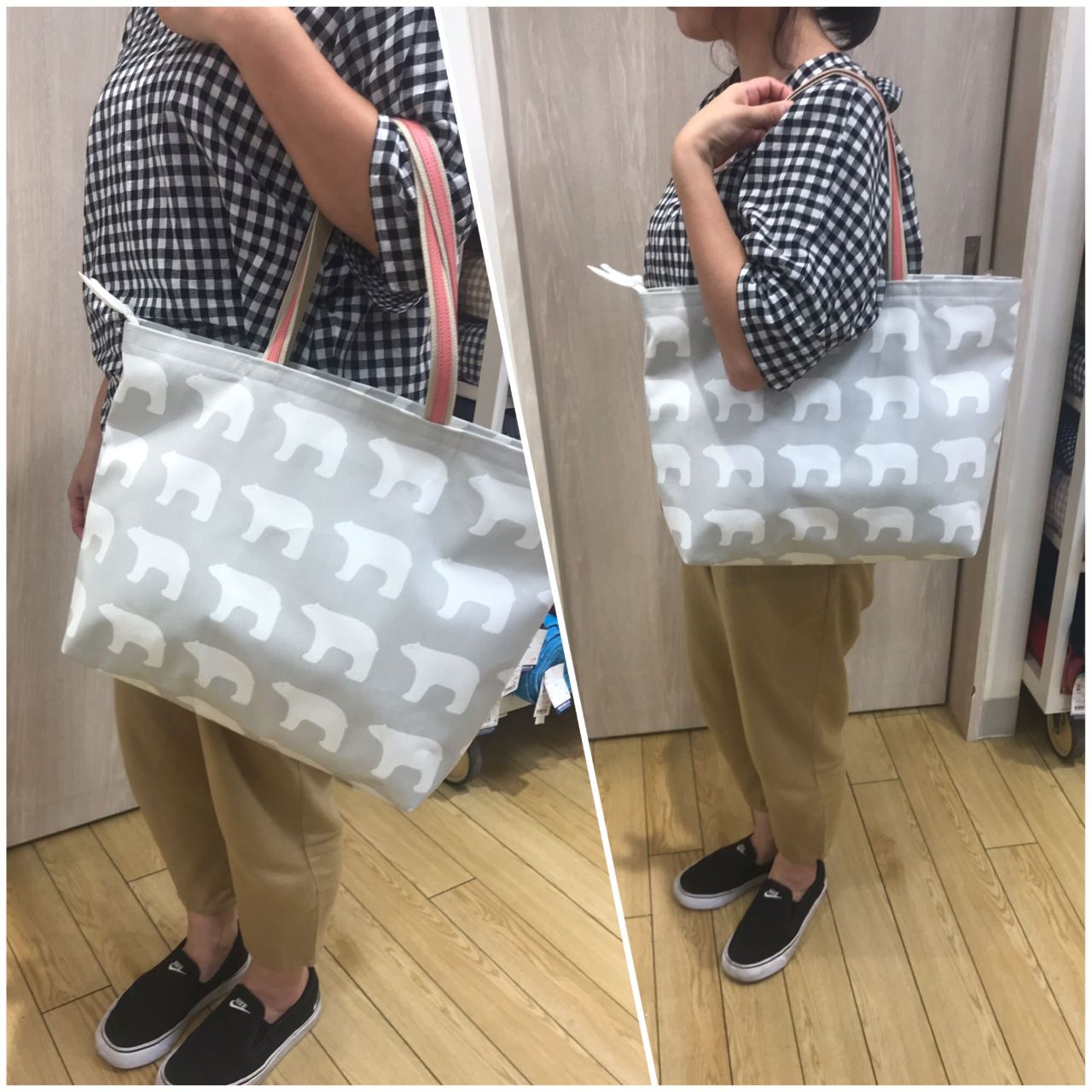 手作り】ラミネートのトートバッグ | 北千住マルイ店 | 生地、手芸用品