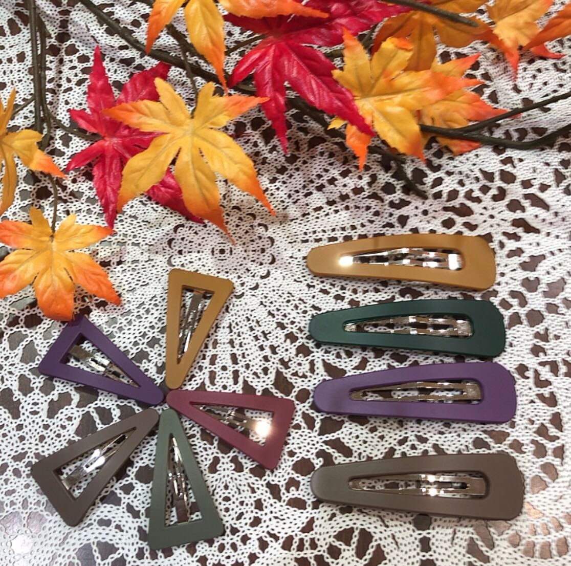 秋のおでかけ♡アクセサリーおまとめ色々特別セット 秋を感じるヘアアクセ❁ | entre vida菖蒲 | アントレックス公式ブログ