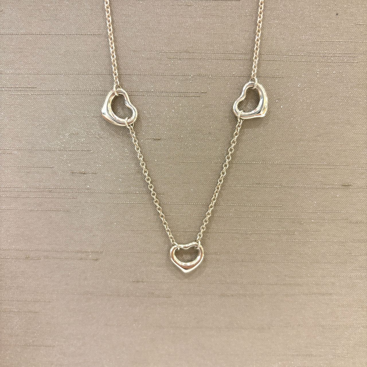 VINTAGE TIFFANY Fair】本日オープンハート3連ネックレス