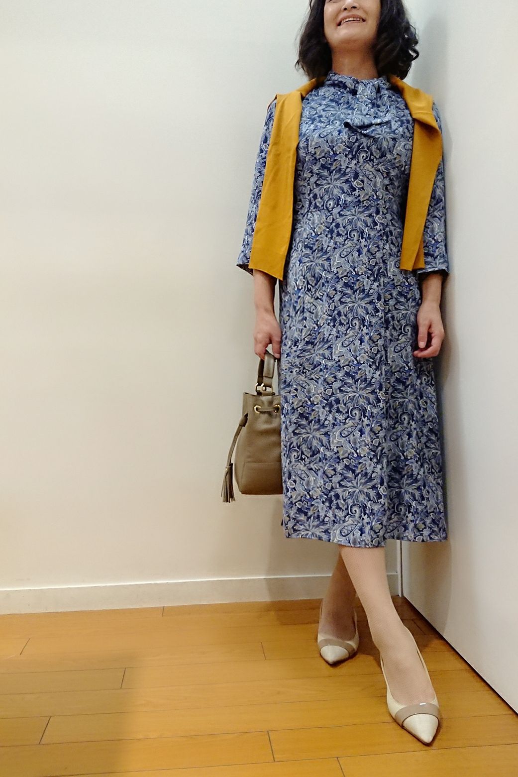 新作 クラシカルな秋色リバティワンピース リヴィン光が丘店 Women ニューヨーカー公式ショップブログ