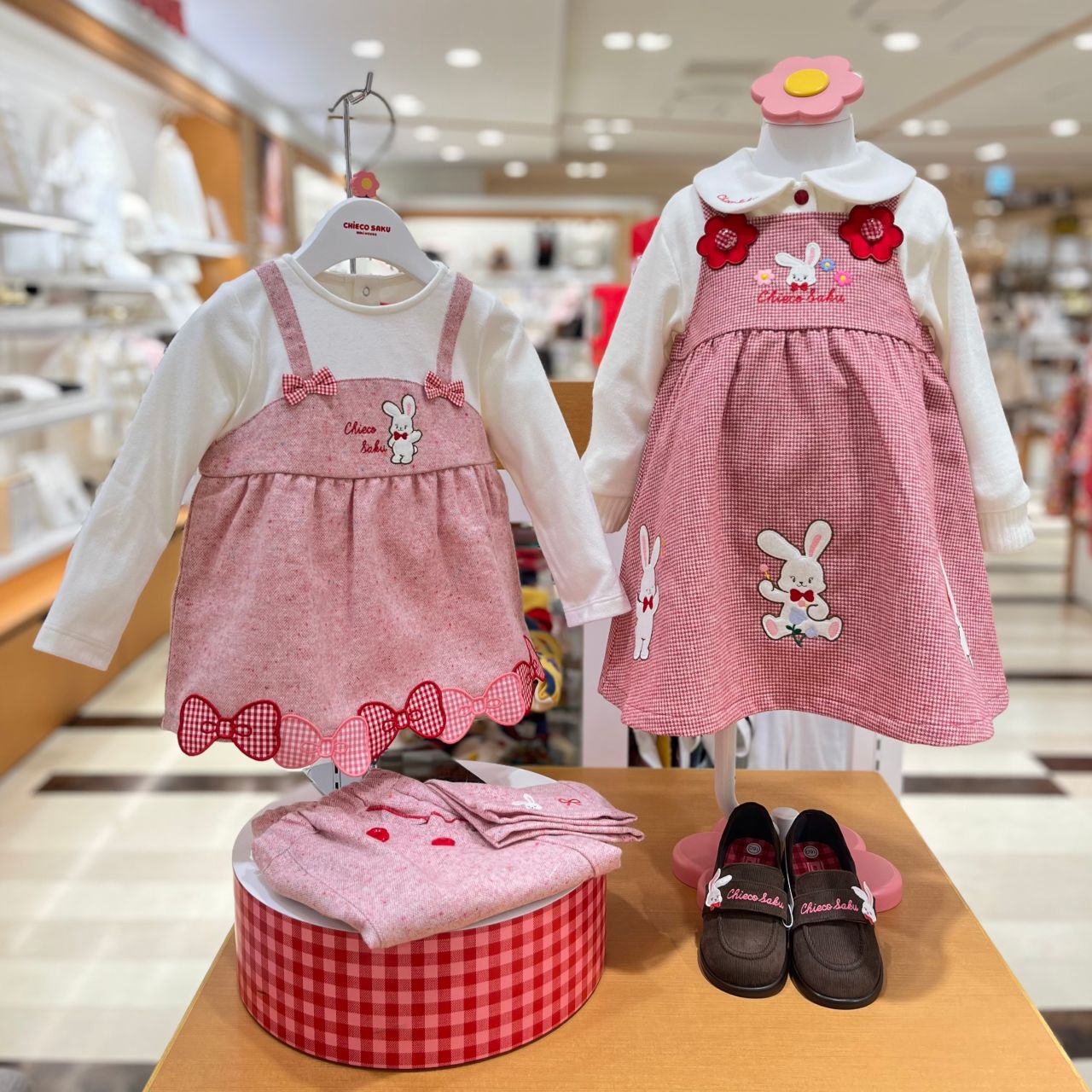 チエコサク　CHIECO SAKU シューズ 16cm チエコサク】お花柄セカンドベビーシューズ – ミキハウス